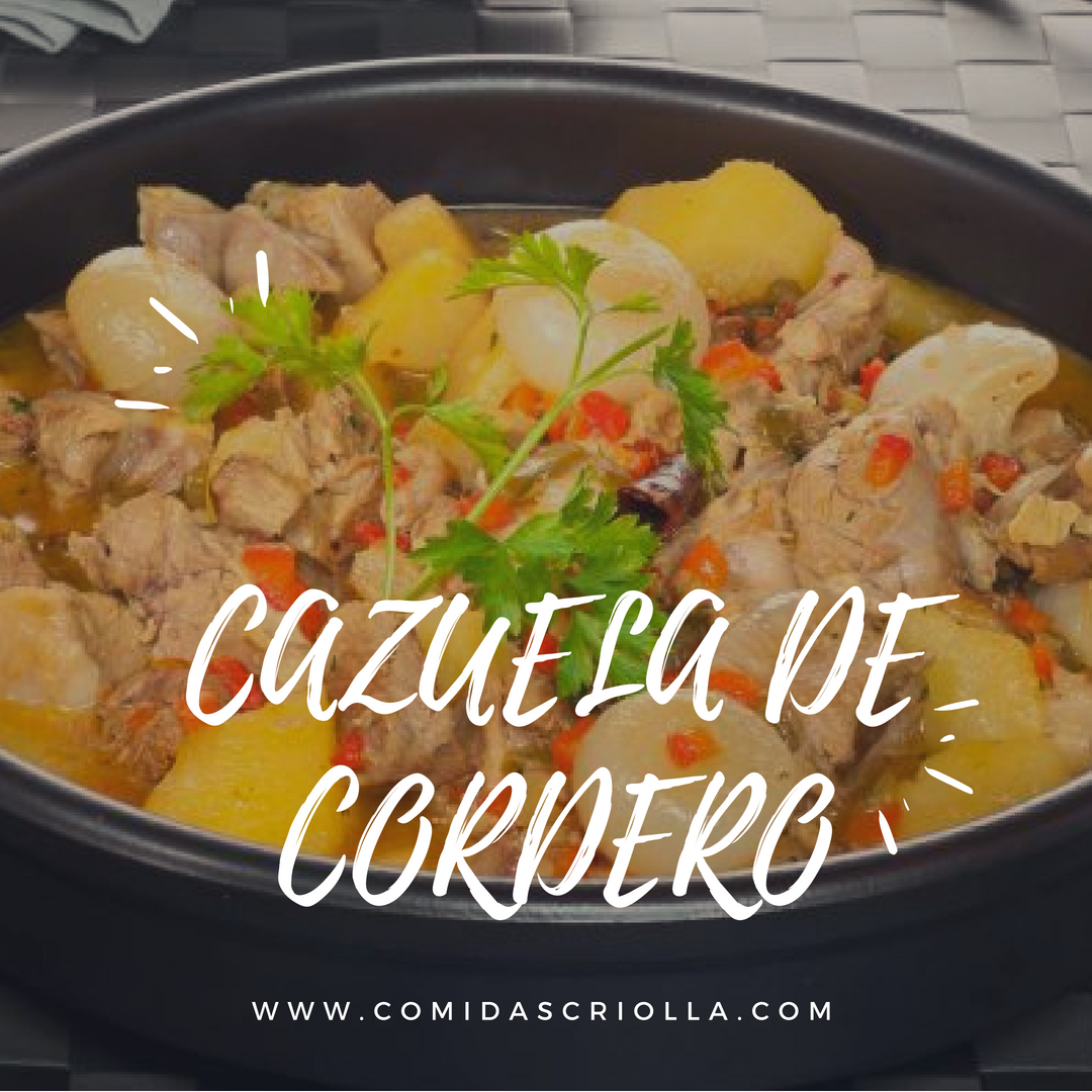 Cazuela de Cordero