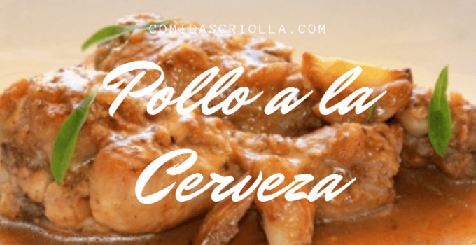Pollo a la cerveza